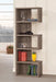 Joey 5-tier Bookcase Weathered Grey - National Warehouse Furniture (Buffalo, NY)