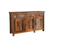 Henry 3-door Accent Cabinet Reclaimed Wood - National Warehouse Furniture (Buffalo, NY)