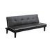 Katrina Tufted Upholstered Sofa Bed Black - National Warehouse Furniture (Buffalo, NY)