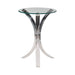 Emmett Round Accent Table Clear - National Warehouse Furniture (Buffalo, NY)