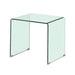 Ripley Square End Table Clear - National Warehouse Furniture (Buffalo, NY)