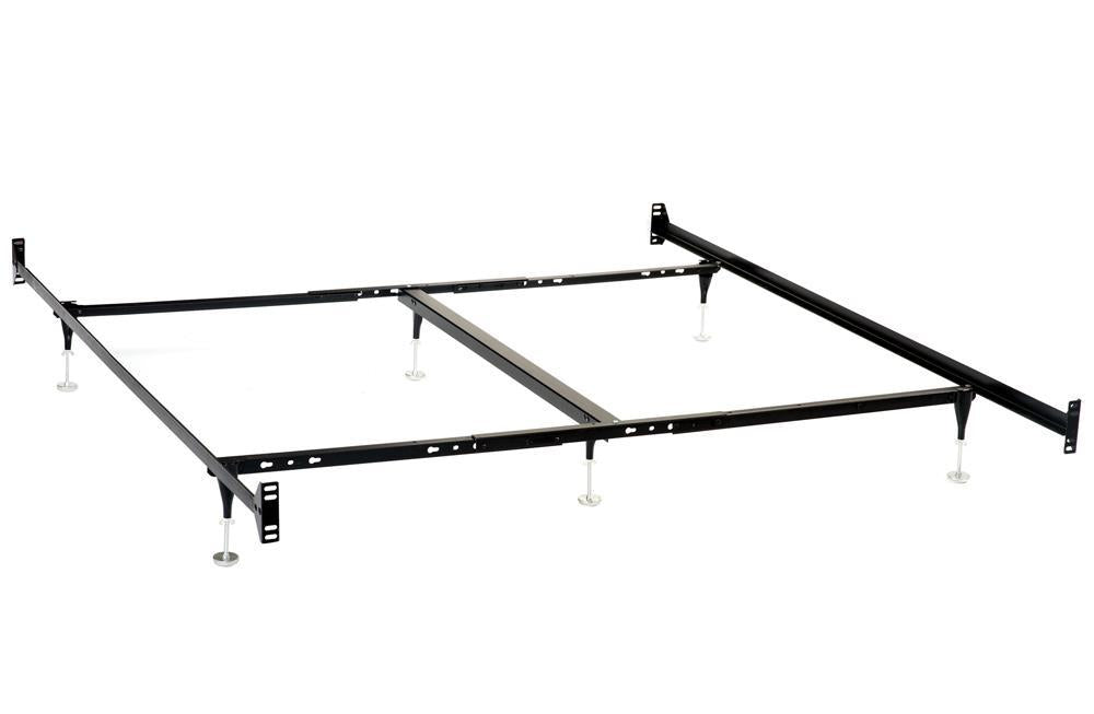 Esme California King, E.King, Queen, Twin Over Full Bed Frame Black - National Warehouse Furniture (Buffalo, NY)