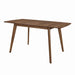 Alfredo Rectangular Dining Table Natural Walnut - National Warehouse Furniture (Buffalo, NY)