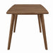 Alfredo Rectangular Dining Table Natural Walnut - National Warehouse Furniture (Buffalo, NY)
