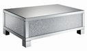 Gillian Rectangular Coffee Table Clear Mirror - National Warehouse Furniture (Buffalo, NY)