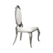 Anchorage Oval Back Side Chairs Cream and Chrome (Set of 2) - National Warehouse Furniture (Buffalo, NY)