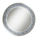 Lixue Round Wall Mirror with LED Lighting Silver - National Warehouse Furniture (Buffalo, NY)