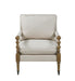 Dempsy Upholstered Accent Chair with Casters Beige - National Warehouse Furniture (Buffalo, NY)