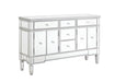 Duchess 5-drawer Accent Cabinet Silver - National Warehouse Furniture (Buffalo, NY)