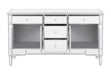 Duchess 5-drawer Accent Cabinet Silver - National Warehouse Furniture (Buffalo, NY)