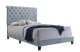 Warner Queen Upholstered Bed Slate Blue - National Warehouse Furniture (Buffalo, NY)