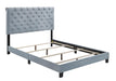 Warner Queen Upholstered Bed Slate Blue - National Warehouse Furniture (Buffalo, NY)