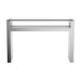 Edna 1-shelf Console Table Silver - National Warehouse Furniture (Buffalo, NY)