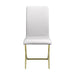 Carmelia Upholstered Side Chairs White (Set of 4) - National Warehouse Furniture (Buffalo, NY)