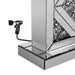 Carmen Geometric Base Table Lamp Silver - National Warehouse Furniture (Buffalo, NY)