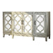 Mckellen 4-door Accent Cabinet Antique White - National Warehouse Furniture (Buffalo, NY)