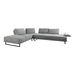 Arden 2-piece Adjustable Back Sectional Taupe - National Warehouse Furniture (Buffalo, NY)