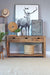 Esther 3-drawer Storage Console Table Natural Sheesham - National Warehouse Furniture (Buffalo, NY)