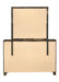 Woodmont Rectangle Dresser Mirror Rustic Golden Brown - National Warehouse Furniture (Buffalo, NY)