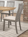 Nogales Slat Back Side Chairs Coastal Grey (Set of 2) - National Warehouse Furniture (Buffalo, NY)