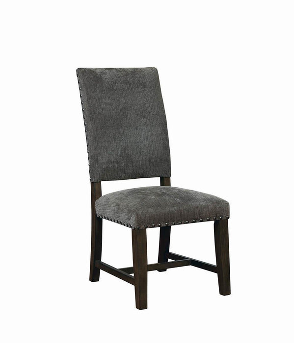 Twain Upholstered Side Chairs Beige (Set of 2) - National Warehouse Furniture (Buffalo, NY)