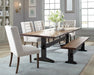 Bexley Tufted Side Chairs Dark Brown and Beige (Set of 2) - National Warehouse Furniture (Buffalo, NY)