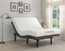 Negan Eastern King, E.King, Queen, & Twin XL Adjustable Bed Base Grey and Black - National Warehouse Furniture (Buffalo, NY)