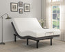 Negan Eastern King, E.King, Queen, & Twin XL Adjustable Bed Base Grey and Black - National Warehouse Furniture (Buffalo, NY)