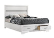 Miranda Full & Twin Storage Bed White - National Warehouse Furniture (Buffalo, NY)