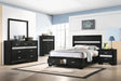Miranda Full & Twin Storage Bed Black - National Warehouse Furniture (Buffalo, NY)