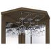 Alviso Corner Bar Cabinet with Stemware Rack Rustic Oak - National Warehouse Furniture (Buffalo, NY)
