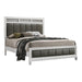 Barzini California King, E.King, & Queen Upholstered Panel Bed White - National Warehouse Furniture (Buffalo, NY)