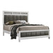 Barzini California King, E.King, & Queen Upholstered Panel Bed White - National Warehouse Furniture (Buffalo, NY)