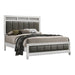 Barzini California King, E.King, & Queen Upholstered Panel Bed White - National Warehouse Furniture (Buffalo, NY)