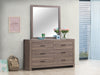 Brantford 6-drawer Dresser Barrel Oak - National Warehouse Furniture (Buffalo, NY)