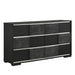 Blacktoft 6-drawer Dresser Black - National Warehouse Furniture (Buffalo, NY)