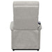Herrera Power Lift Recliner with Wired Remote Beige - National Warehouse Furniture (Buffalo, NY)