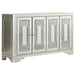 Toula 4-door Accent Cabinet Smoke and Champagne - National Warehouse Furniture (Buffalo, NY)
