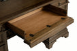 Hartshill Credenza with Power Outlet Burnished Oak - National Warehouse Furniture (Buffalo, NY)