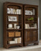 Hartshill Bookcase with Cabinet Burnished Oak - National Warehouse Furniture (Buffalo, NY)