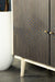 Ixora 2-door Accent Cabinet White Washed and Black - National Warehouse Furniture (Buffalo, NY)