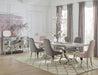 Antoine Upholstered Demi Arm Dining Side Chairs (Set of 2) - National Warehouse Furniture (Buffalo, NY)