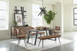 Misty Padded Side Chairs Camel and Black (Set of 2) - National Warehouse Furniture (Buffalo, NY)