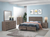 Brantford Eastern King & Queen Panel Bed Barrel Oak - National Warehouse Furniture (Buffalo, NY)