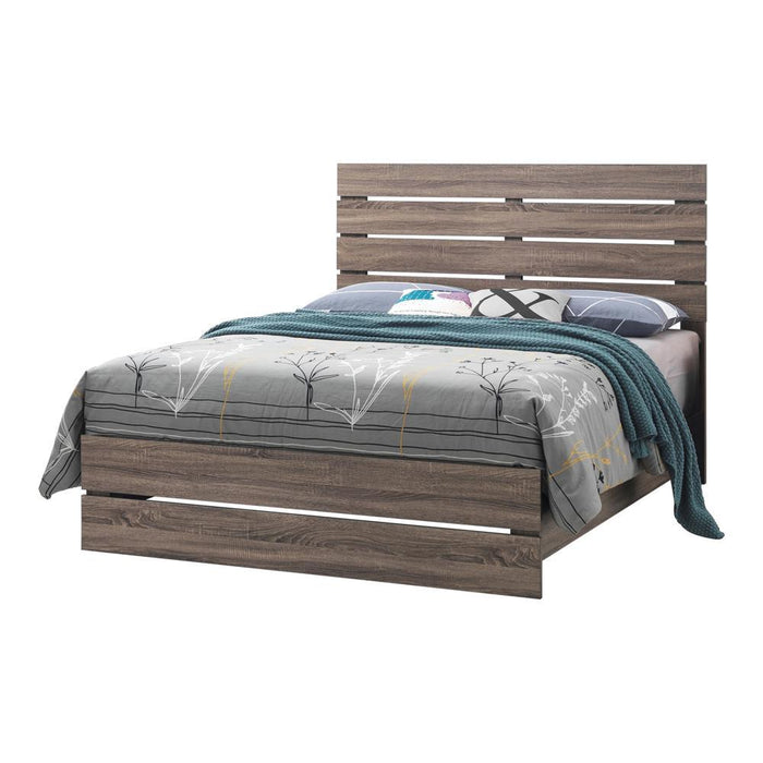 Brantford Eastern King & Queen Panel Bed Barrel Oak - National Warehouse Furniture (Buffalo, NY)