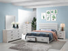 Brantford Eastern King Panel Bed Coastal White - National Warehouse Furniture (Buffalo, NY)