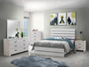 Brantford Eastern King Panel Bed Coastal White - National Warehouse Furniture (Buffalo, NY)