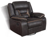 Greer Upholstered Tufted Back Glider Recliner - National Warehouse Furniture (Buffalo, NY)