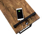 Maxwell C-shaped Accent Table with USB Charging Port - National Warehouse Furniture (Buffalo, NY)
