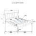 Wilkes Eastern King, Cal.King, Full, Twin, & Queen Bed - National Warehouse Furniture (Buffalo, NY)